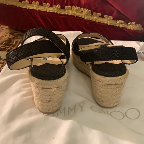 Jimmy choo Pepper wedges NEW - Picture 6 of 10
